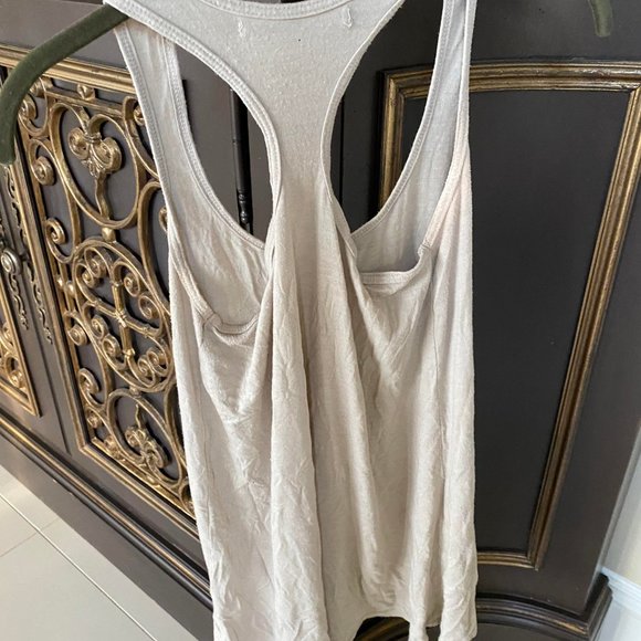 Rubbish Women's Taupe Relaxed Tank Top Extra Small - Picture 4 of 4